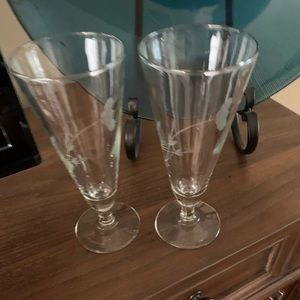 Princess House Pilsner Glasses